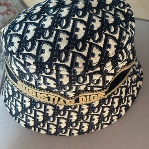 Dior Designer Bucket Hat.  NWT